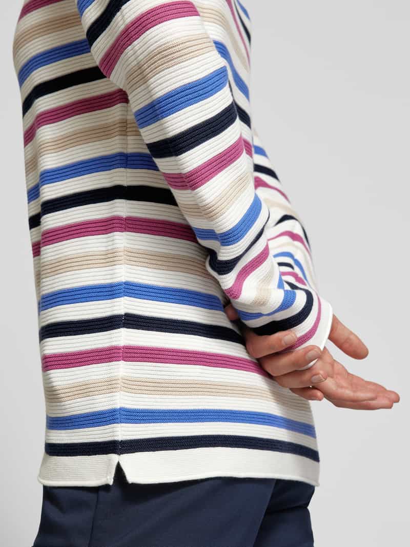 Tom Tailor Gebreide pullover met ronde hals