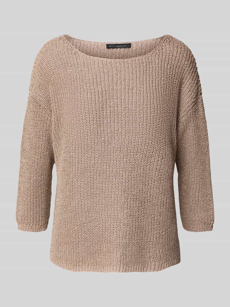 Betty Barclay Gebreide pullover met 3 4-mouwen