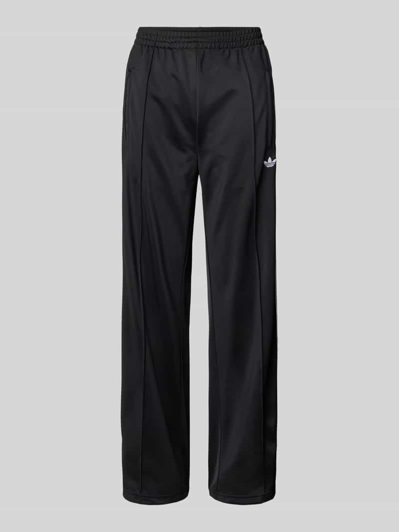 adidas Originals Wide leg sweatpants met siernaden model 'FIREBAND'