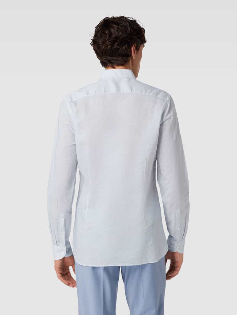 Regular fit zakelijk overhemd met all-over motief OLYMP Level Five