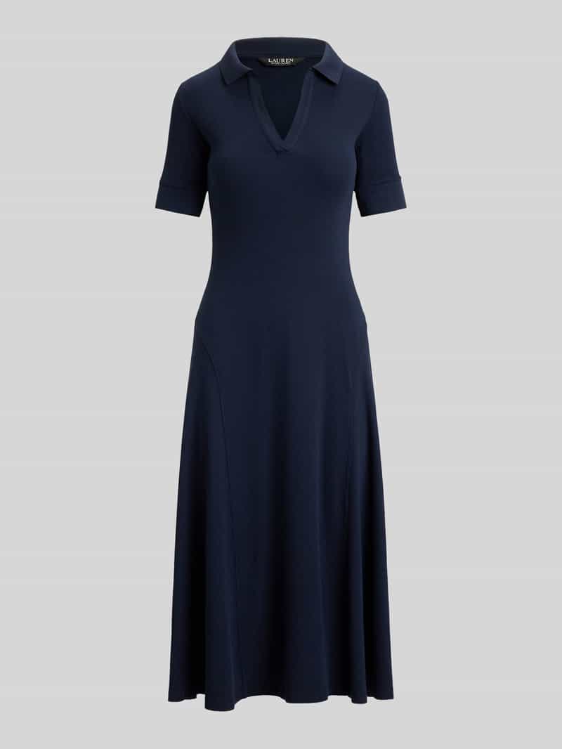 Lauren Ralph Lauren A-Linie Freizeitkleid aus Baumwoll-Mix in Marine, Größe S 2101782S