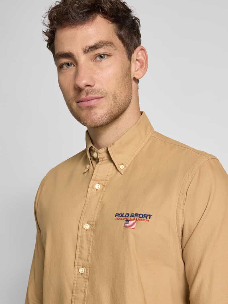 Polo Ralph Lauren Slim fit vrijetijdsoverhemd met button-downkraag