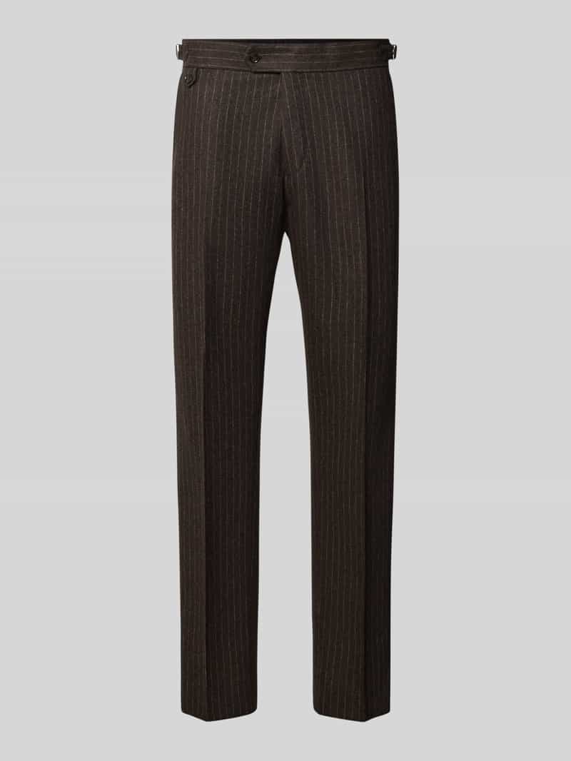 Tiger Of Sweden straight fit broek van wolmix model 'Tense'