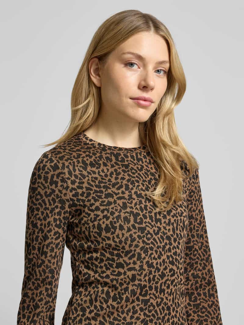 Vero Moda Regular fit vrijetijdsjurk met dierenprint