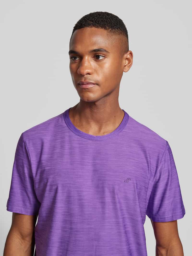 Joy T-shirt met labelprint model 'VITUS'