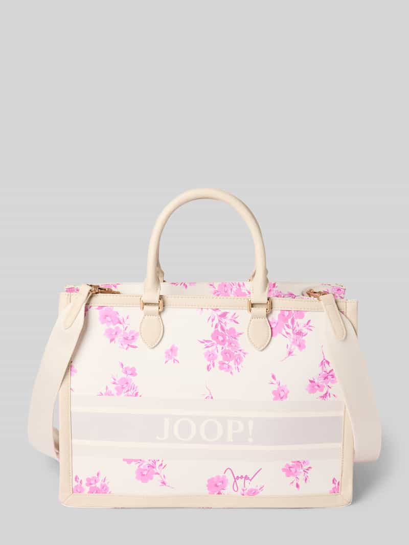 Joop! Handtas met labelprint, model 'mazzolino fiore aurelia'
