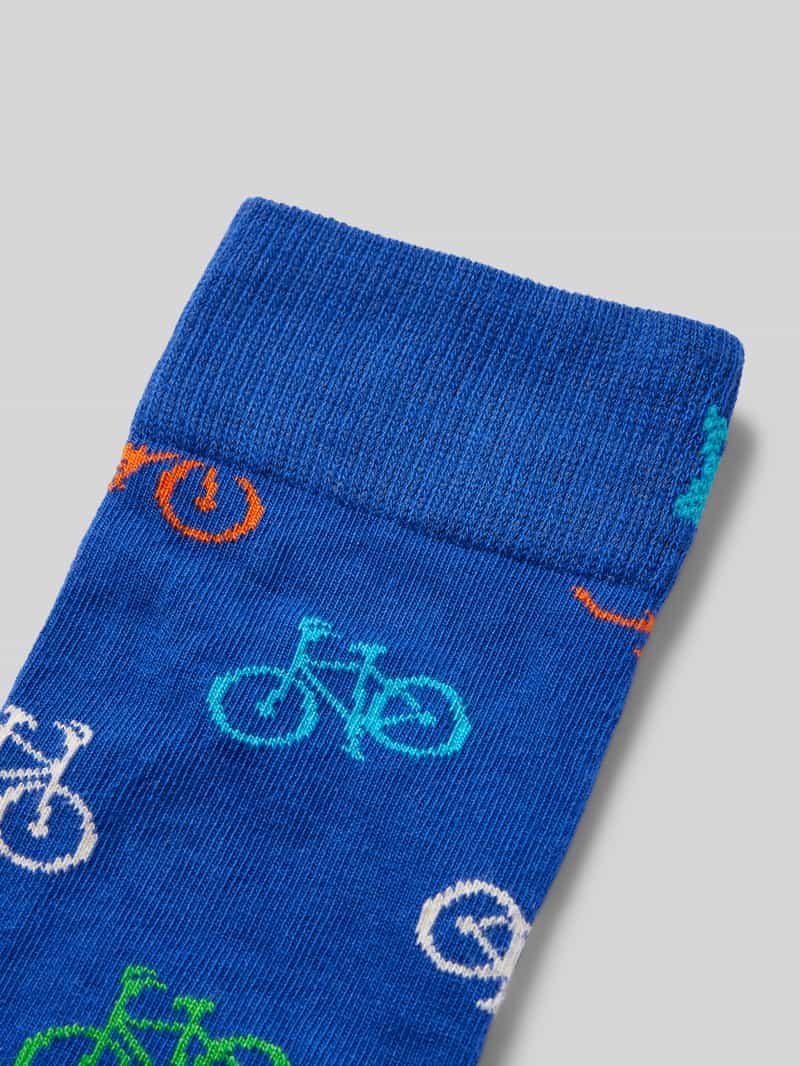 Happy Socks Sokken met labelprint
