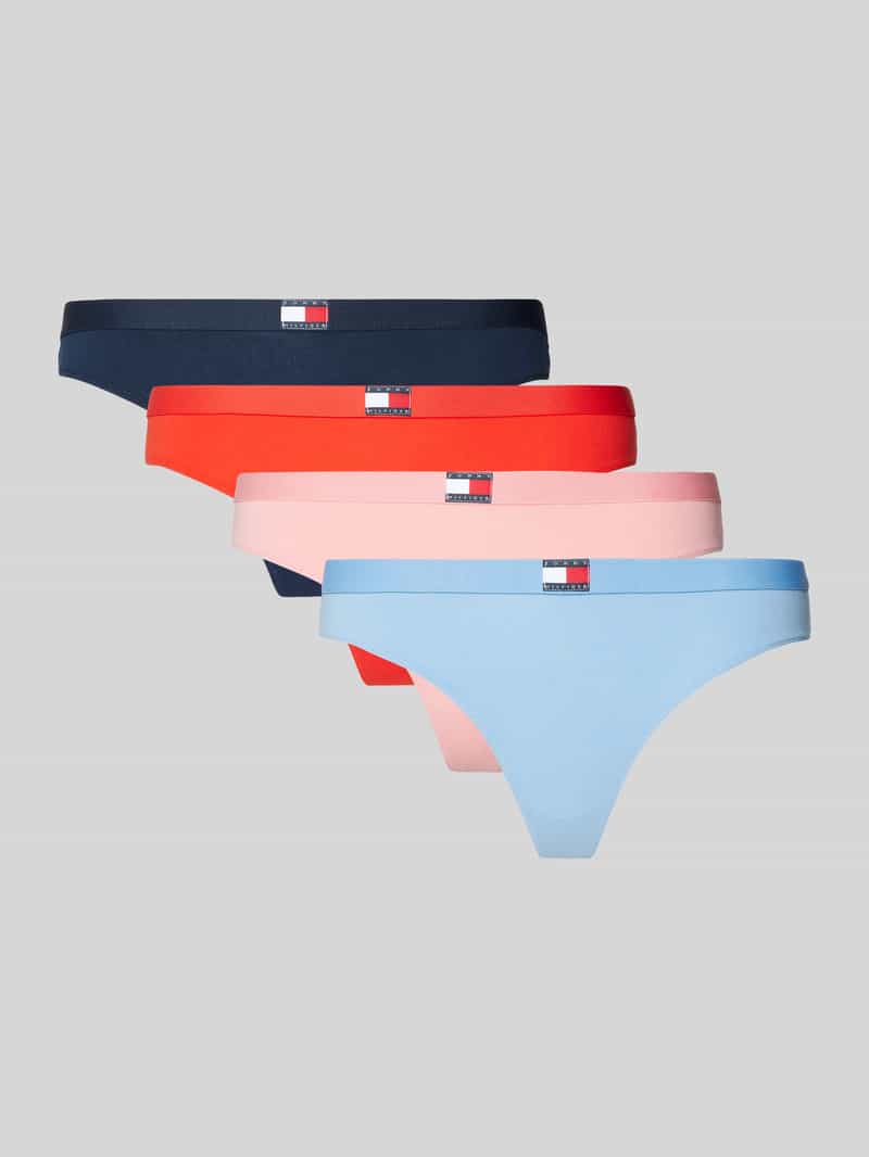 Tommy Hilfiger String met labelpatch in een set van 3 stuks model 'HERITAGE'
