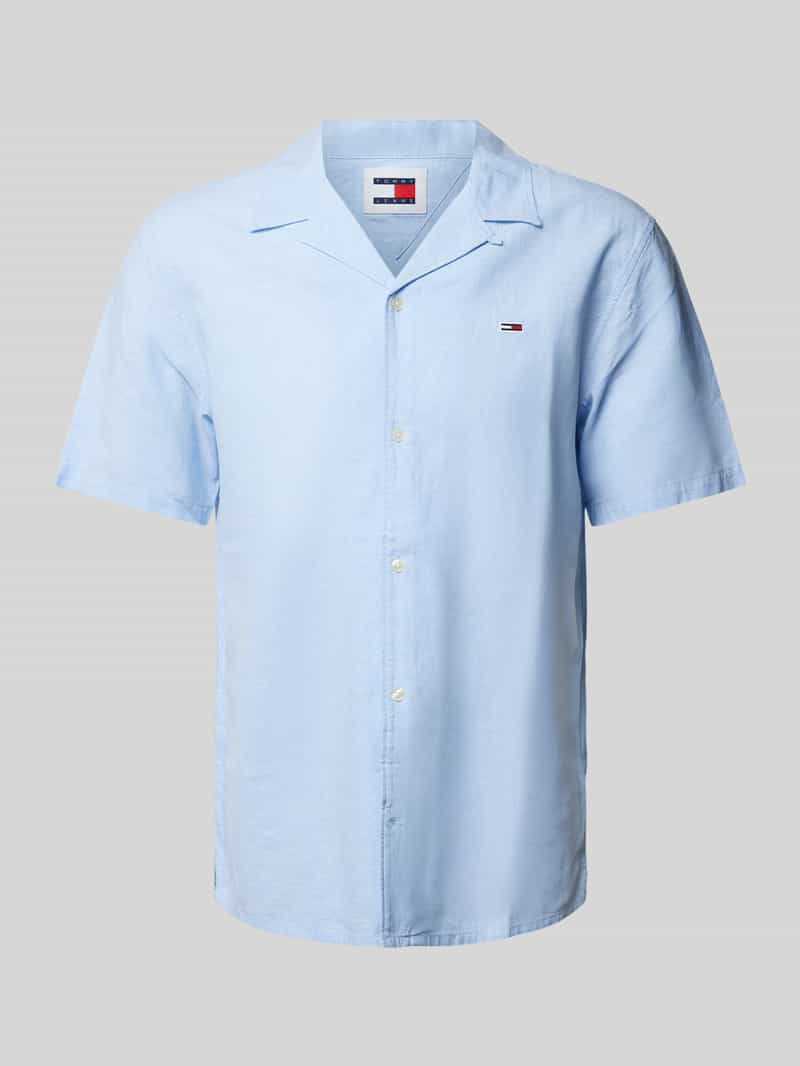 Tommy Jeans Vrijetijdsoverhemd met labelstitching