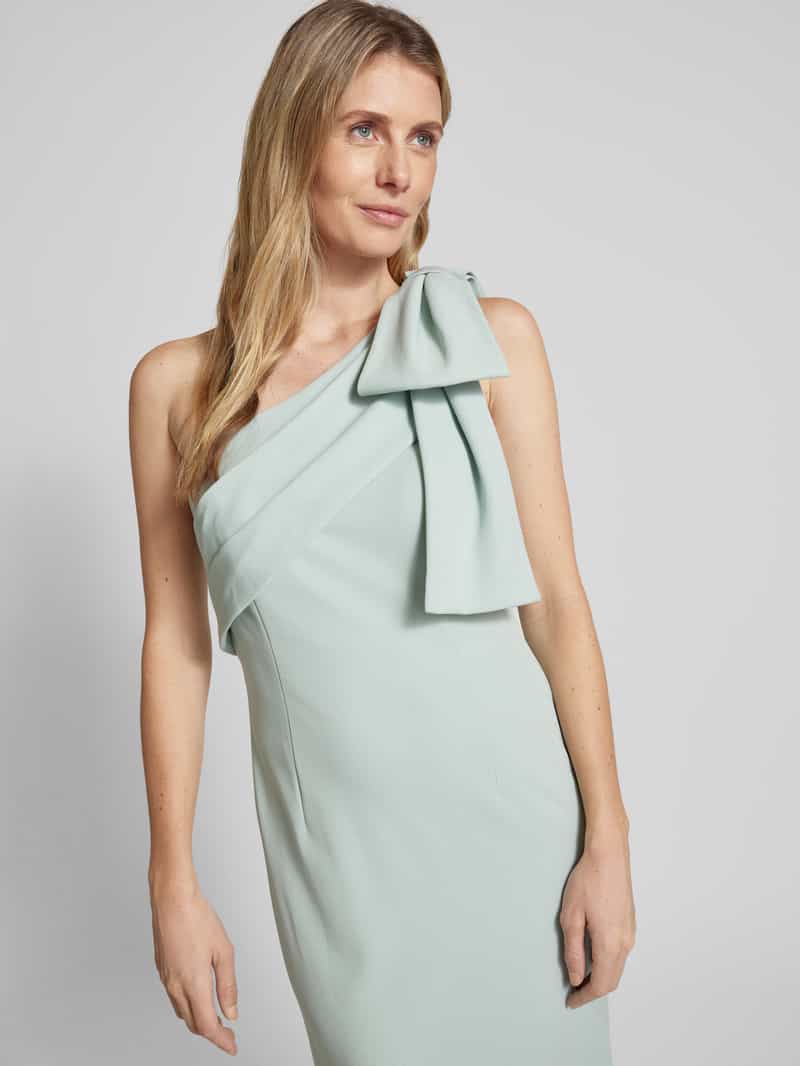 Adrianna Papell Avondjurk met strikdetail