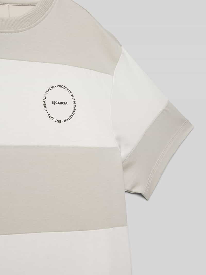 Garcia T-shirt met labelprint
