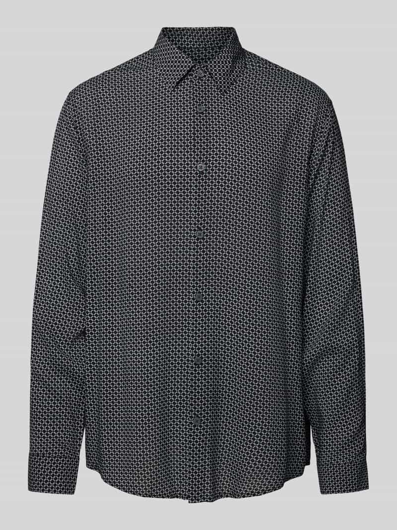 Armani Exchange Regular fit vrijetijdsoverhemd van viscose met knoopsluiting