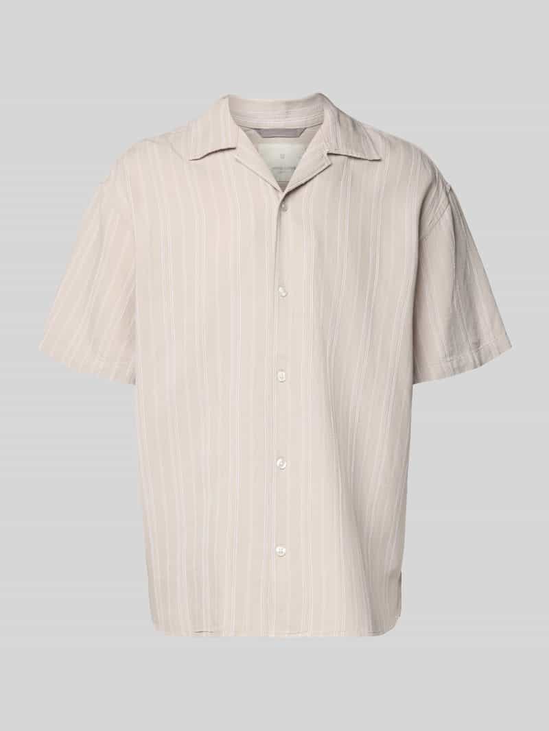 Jack & Jones Premium Regular fit vrijetijdsoverhemd van katoenmix met linnen model 'MONTANA'
