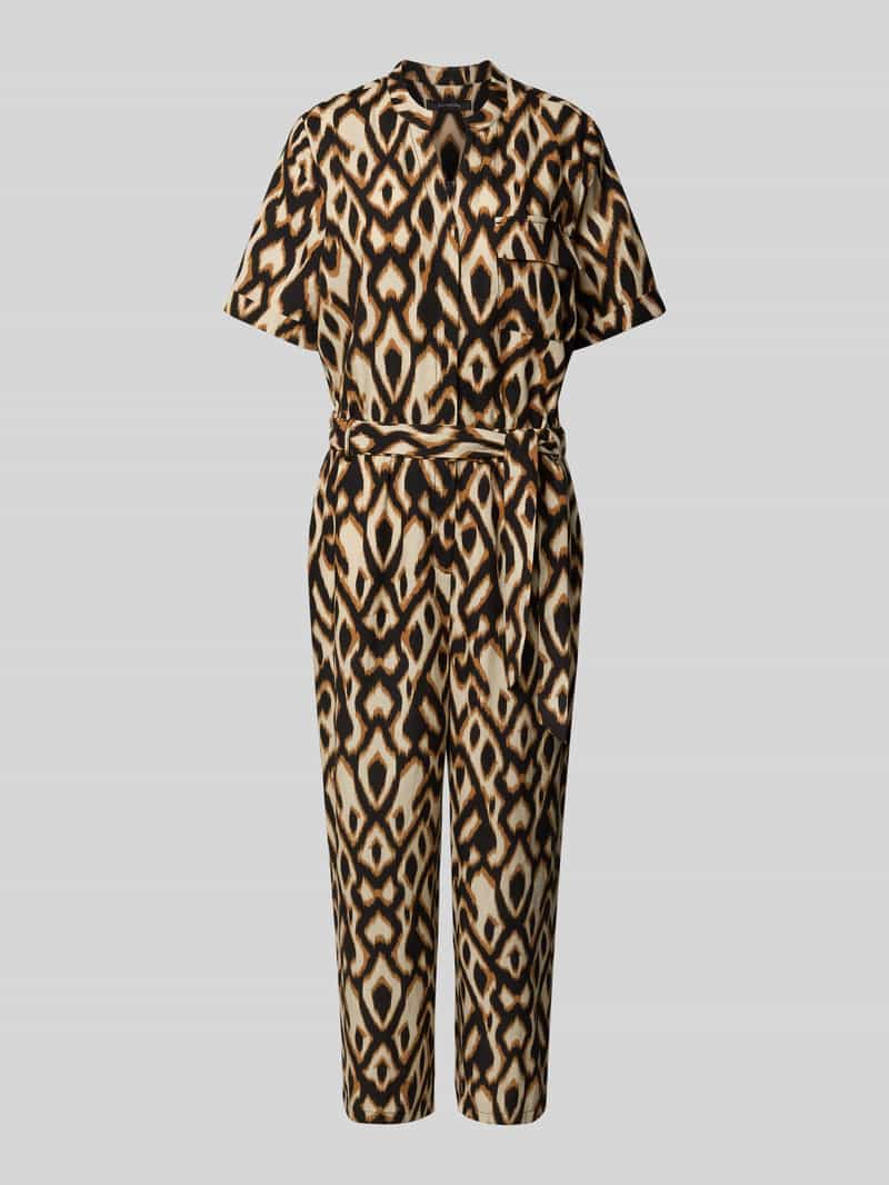 comma Jumpsuit met strikceintuur