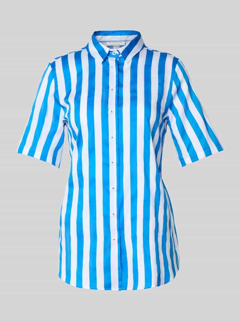 Eterna Regular fit blouse met 1 2-mouwen