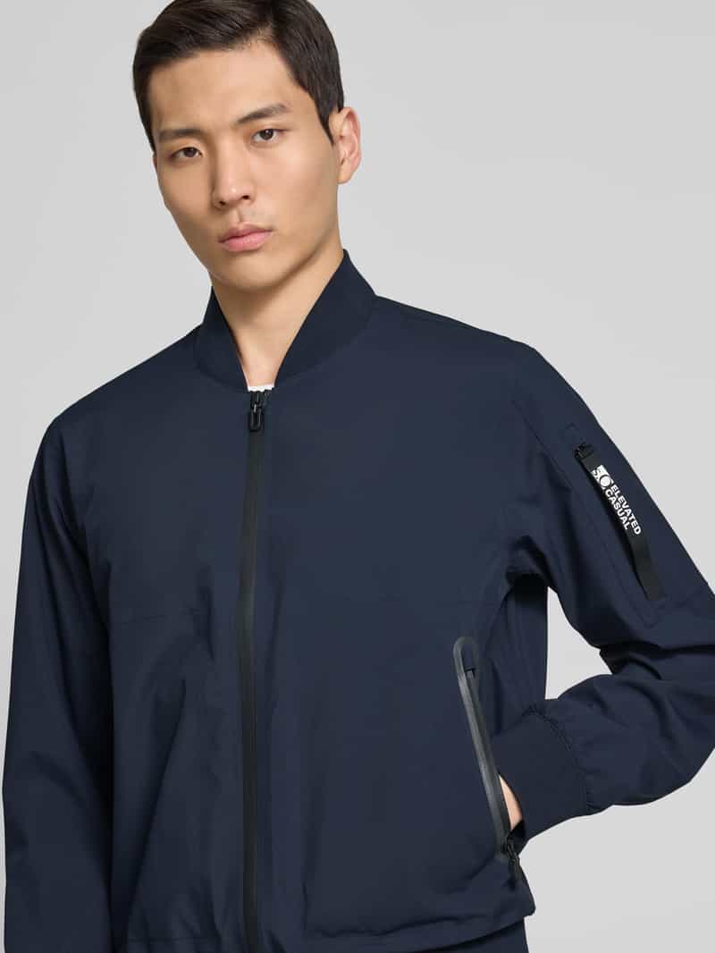 s.Oliver RED LABEL Regular fit blouson met opstaande kraag