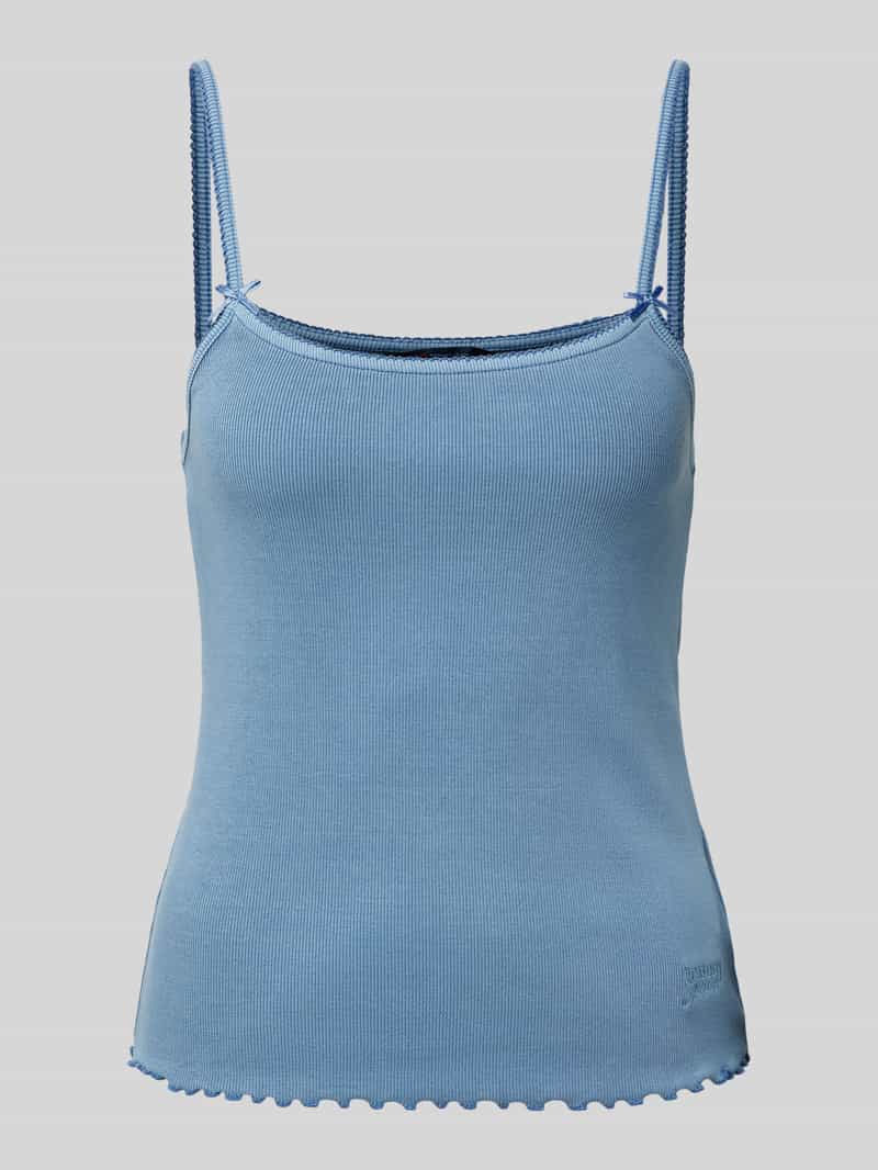 Tommy Jeans Slim fit top in riblook