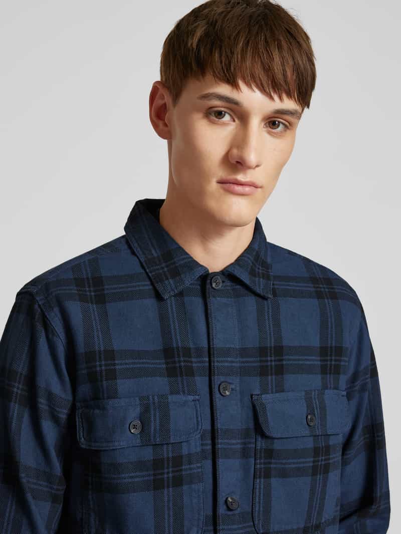 Only & Sons Regular fit vrijetijdsoverhemd met new-kentkraag model 'OLIVER'