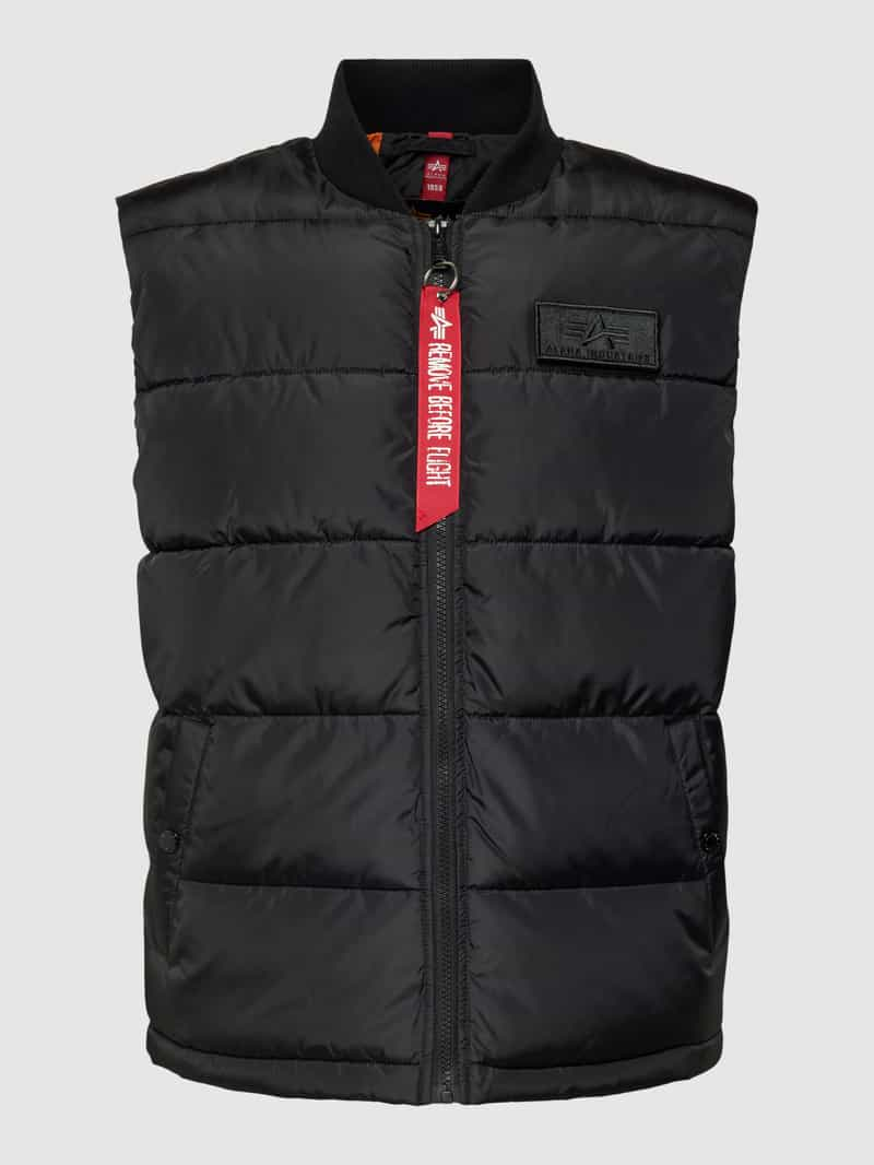 Alpha industries Bodywarmer met labeldetail