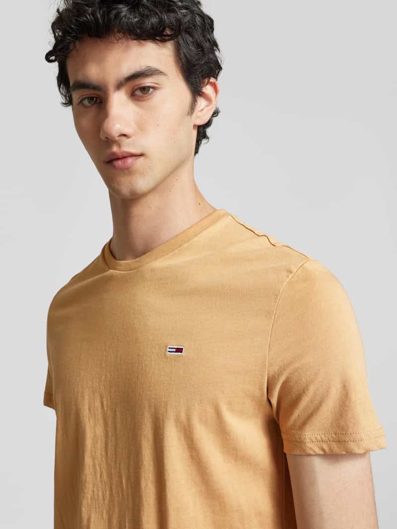 Tommy Jeans T-shirt met labelstitching