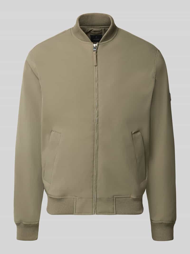 JACK & JONES Premium Bomberjack met ritssluiting en steekzakken