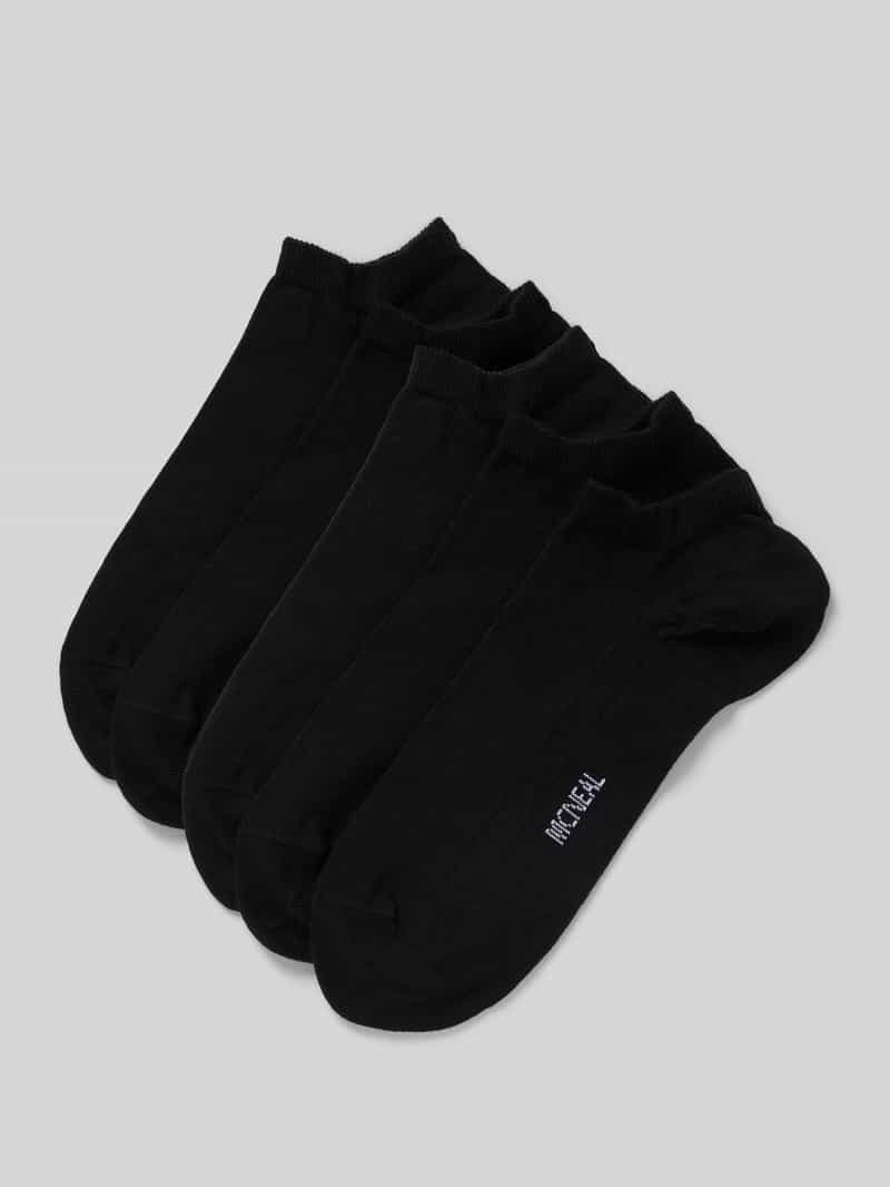 Sneakersokken met stretch in een set van 5 paar