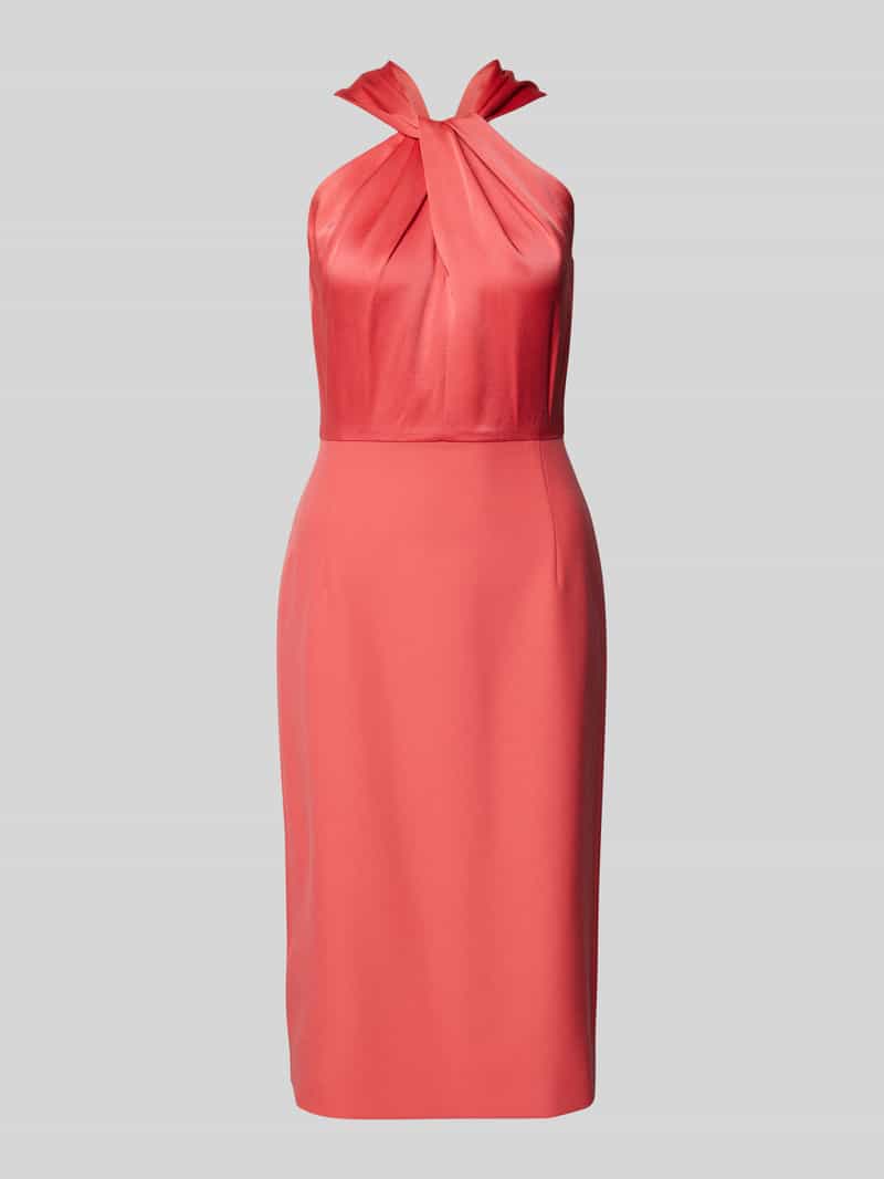 Boss Knielange jurk in laagjeslook model 'Datinar'