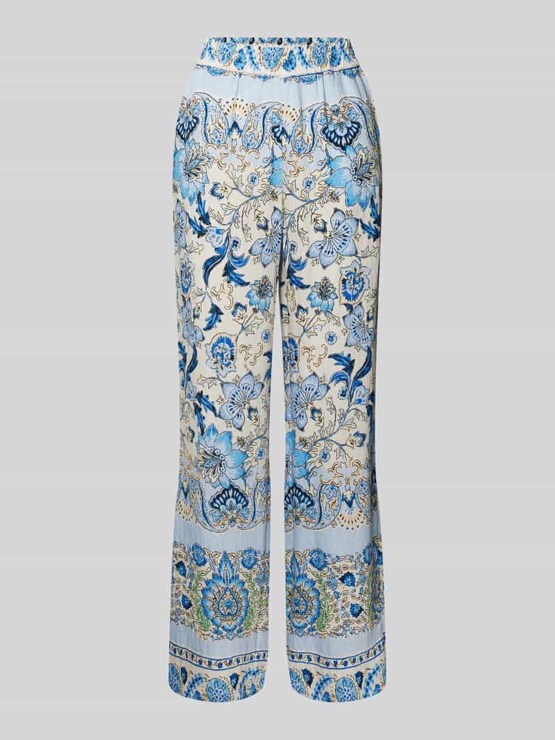 FREE QUENT Stoffen broek met elastische band model 'Lisa'