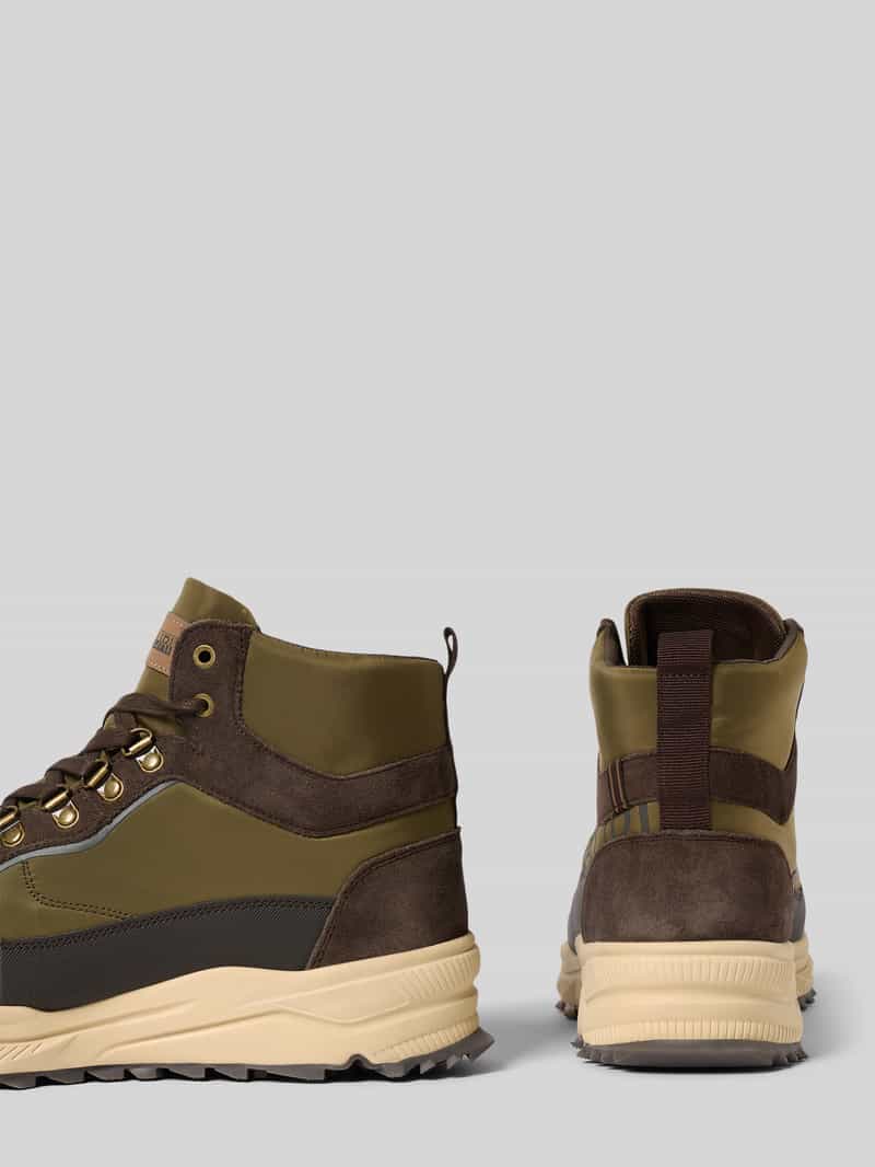 Napapijri Sneakers met vetersluiting en profielzool model 'BELLU'