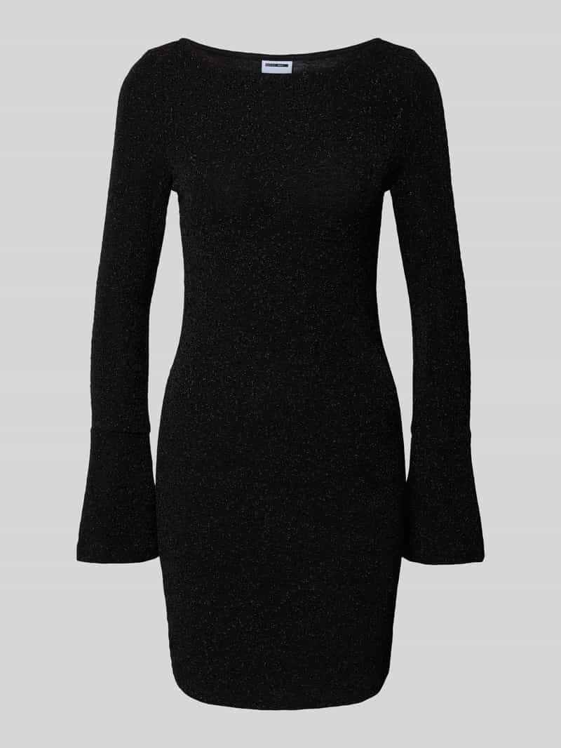 Noisy May Mini-jurk met trompetmouwen model 'GILLY'