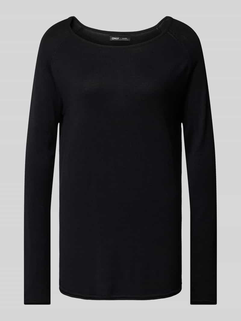 Only Lange trui ONLMILA LACY L/S LONG PULLOVER KNT NOOS