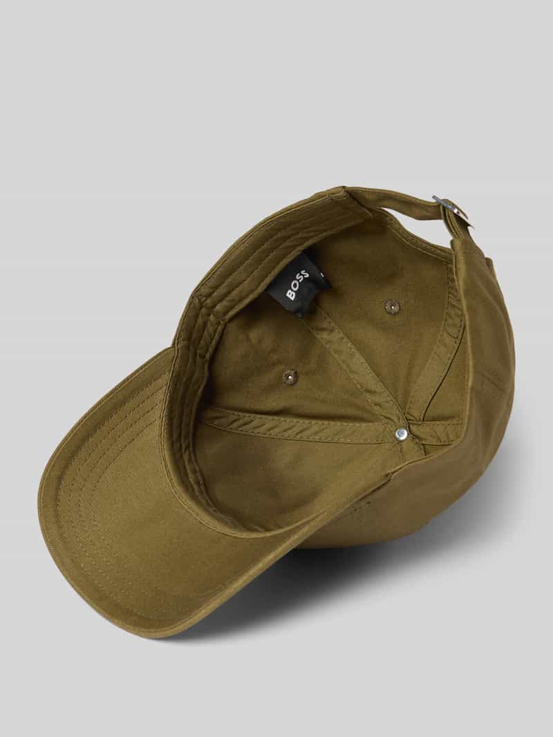 Boss Baseballpet met labelstitching model 'Zed'