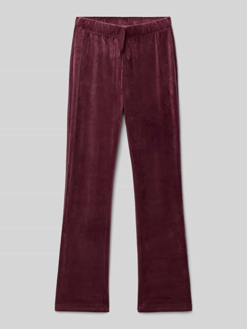 Only Regular fit sweatpants in fluweellook model 'REBEL'
