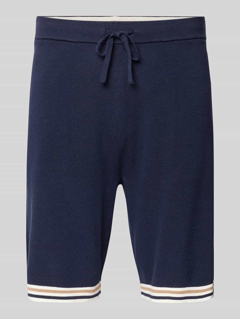 Sweatshorts met elastische band en steekzakken