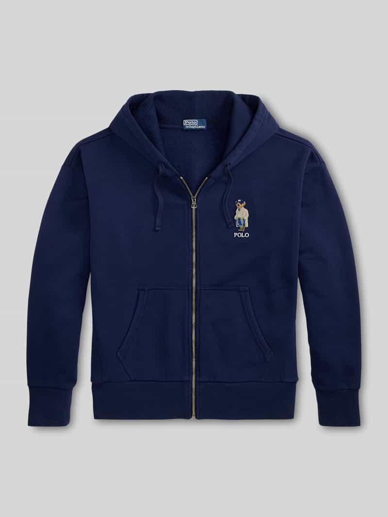 Polo Ralph Lauren Sweatjack met groot geborduurd logomotief