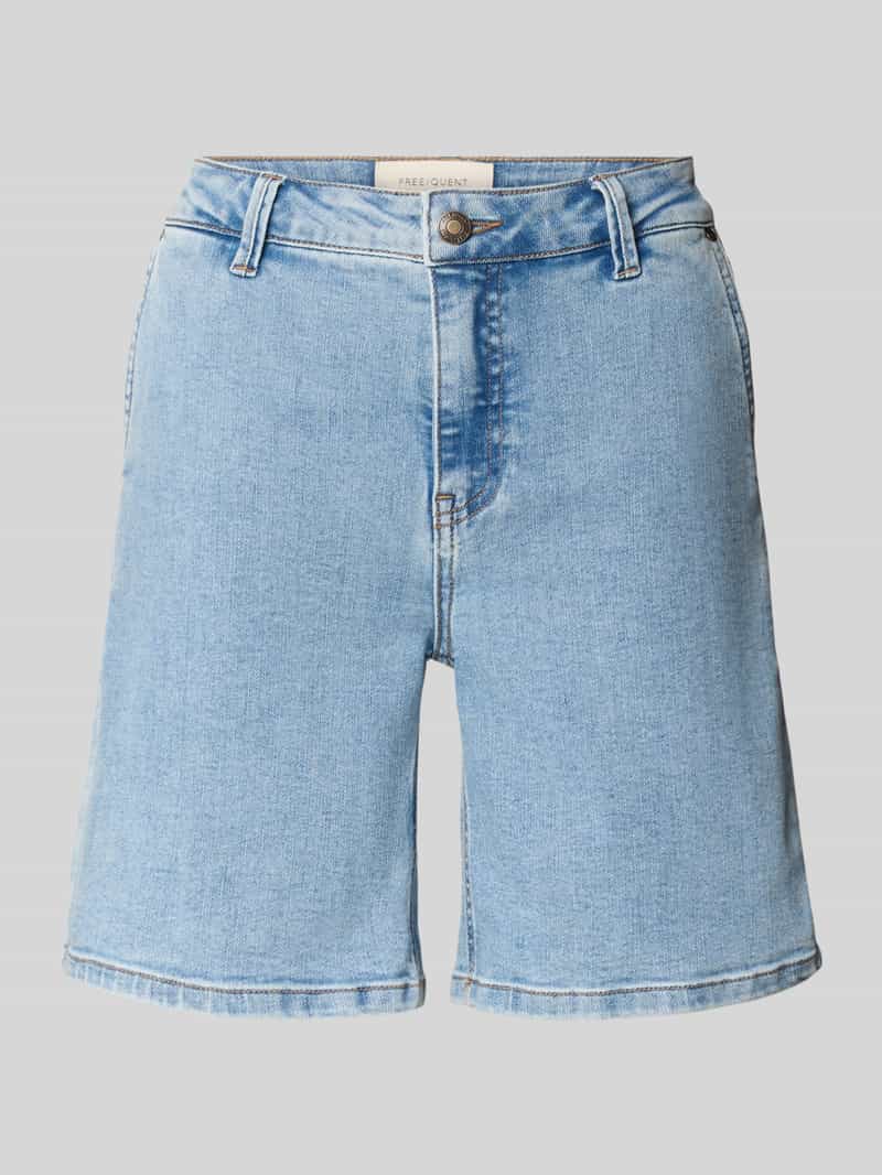 FREE QUENT Korte regular fit jeans met steekzakken model 'Jane'