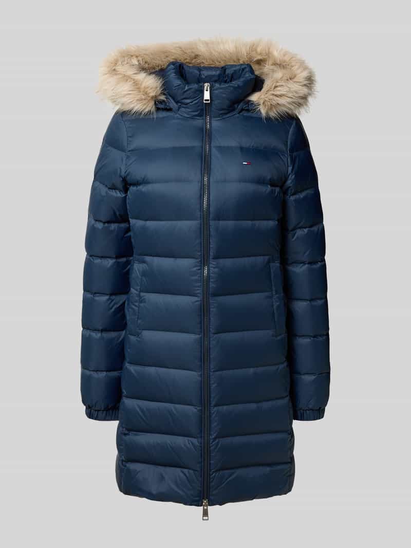 Tommy Jeans Regular fit lange donsjas met vulling van eendendons