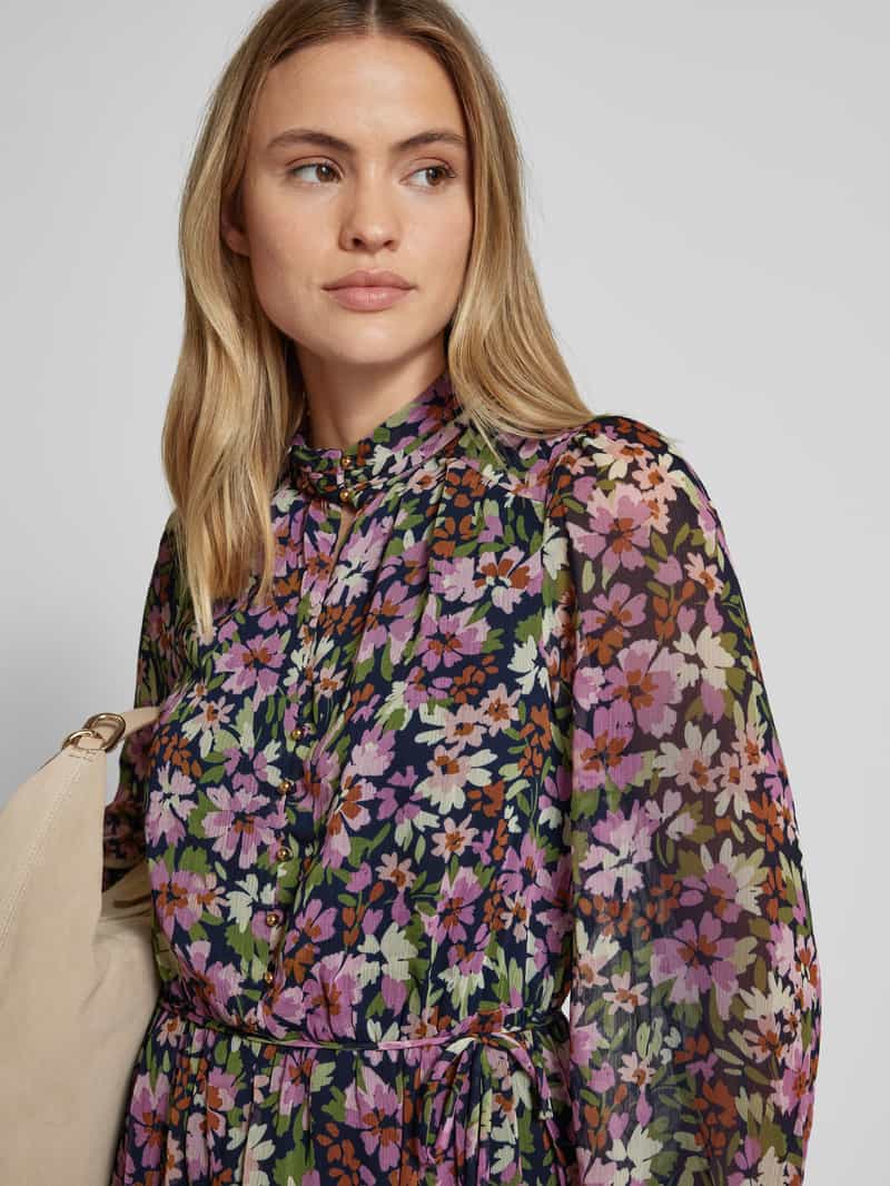 Forever New Midi-jurk met knoopsluiting
