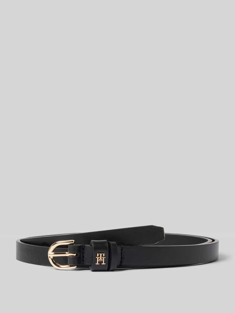 Tommy Hilfiger Leren riem met logo-applicatie