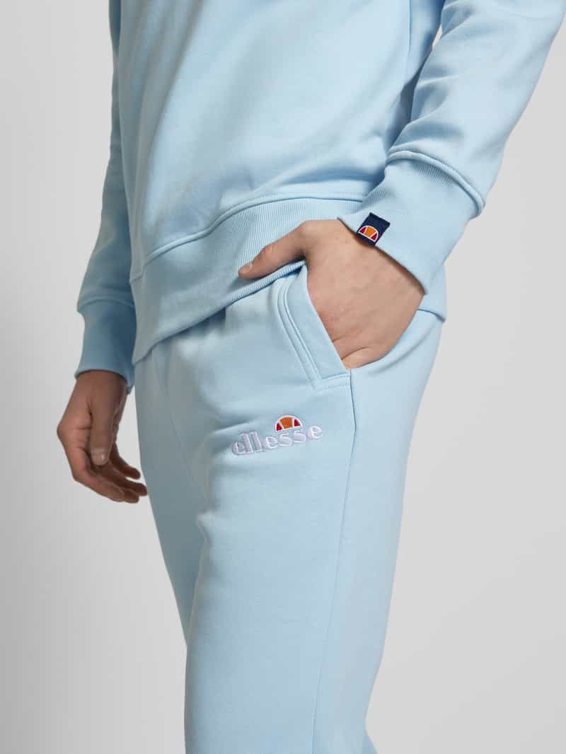 Ellesse Regular fit sweatpants met labelstitching model 'Nioro'