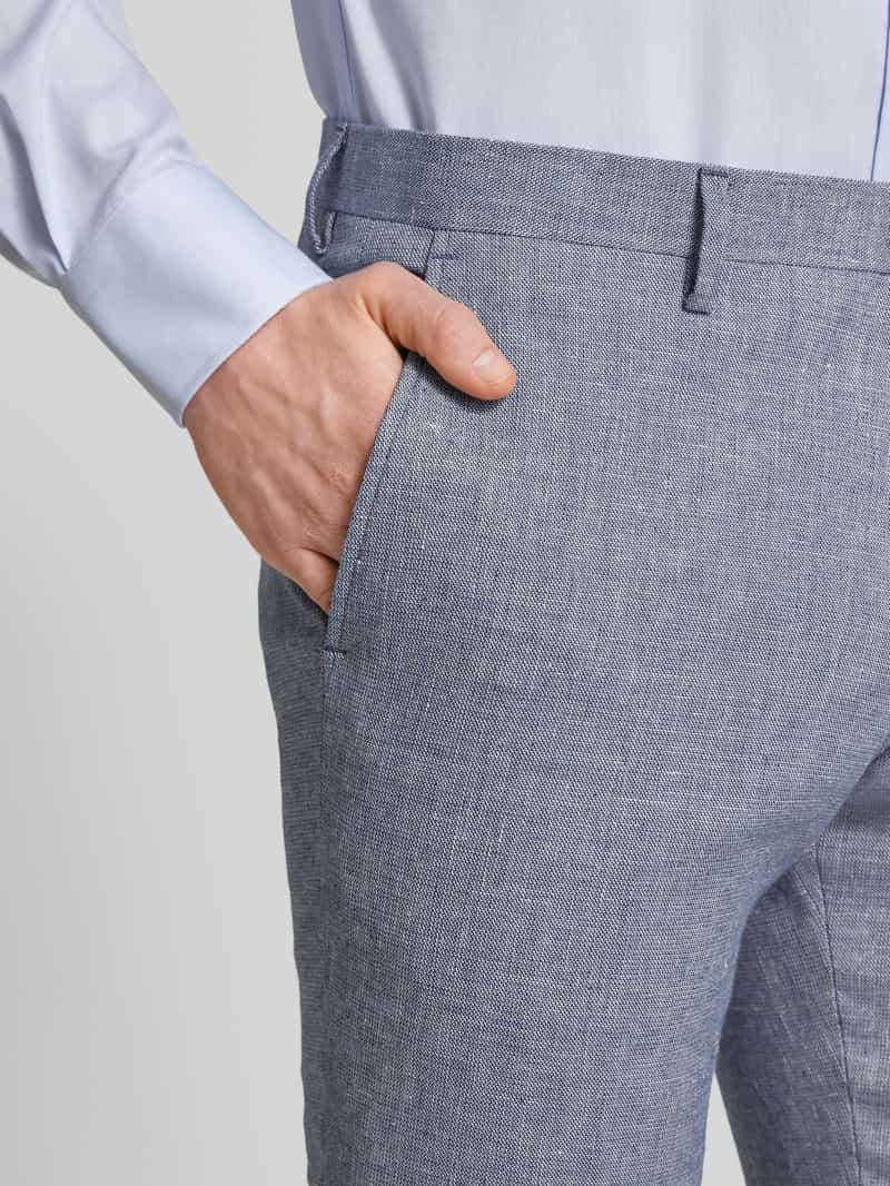 Roy Robson Slim fit pantalon met steekzakken