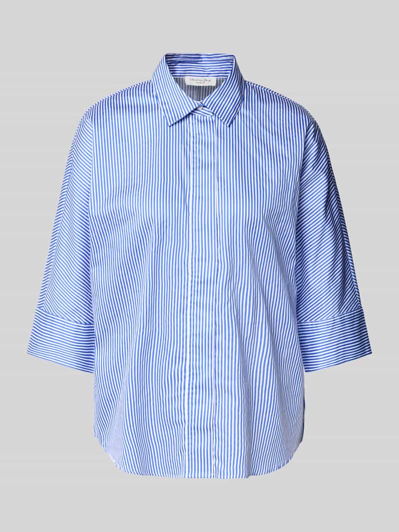 Christian Berg Woman Regular fit blouse met 3 4-mouwen