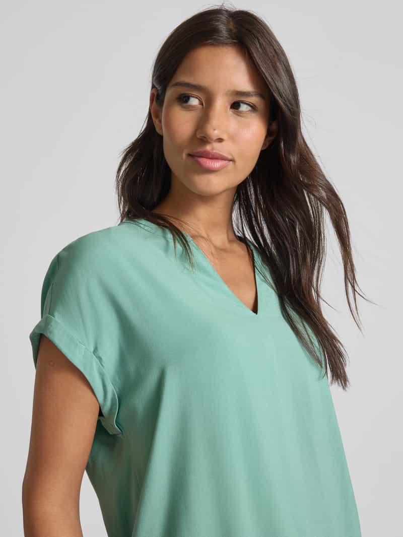 Tom Tailor Relaxed fit blouseshirt van pure viscose