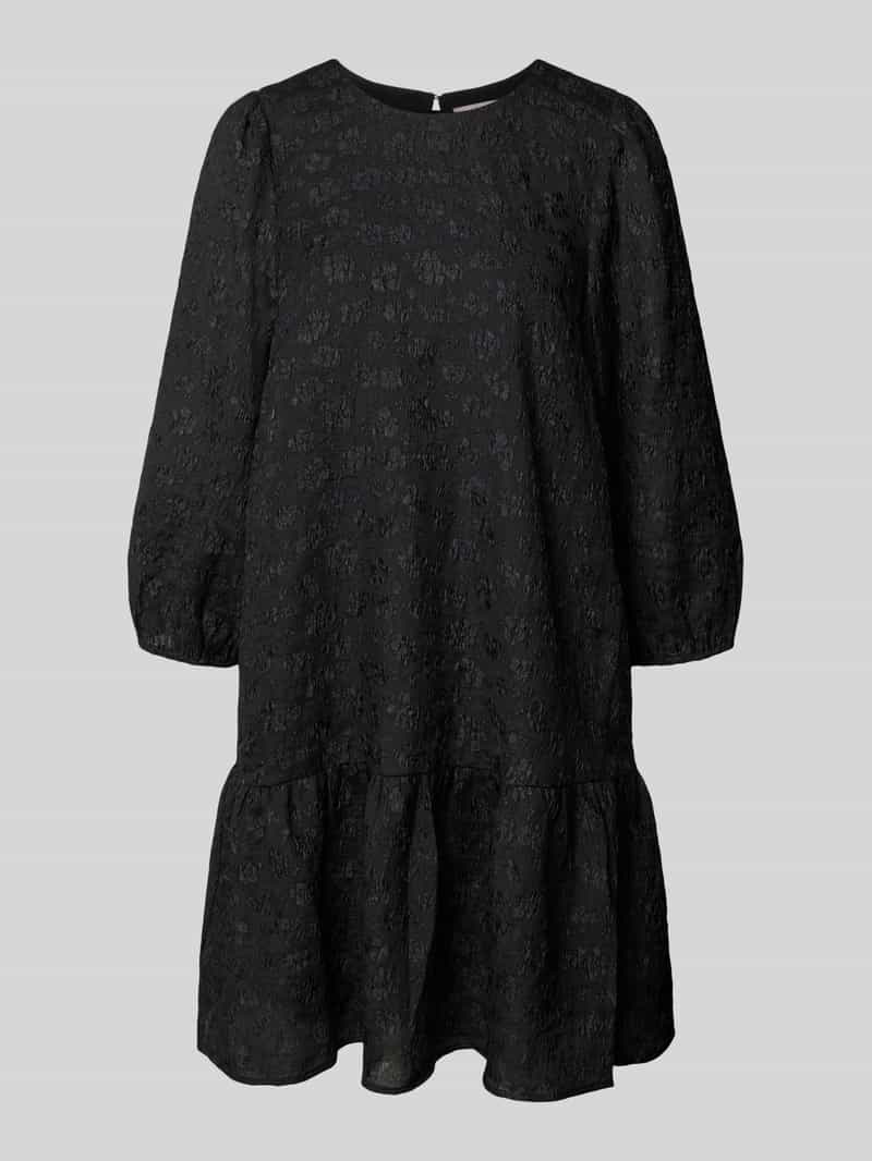 Christian Berg Woman Selection Mini-jurk in laagjeslook met 3 4-mouwen