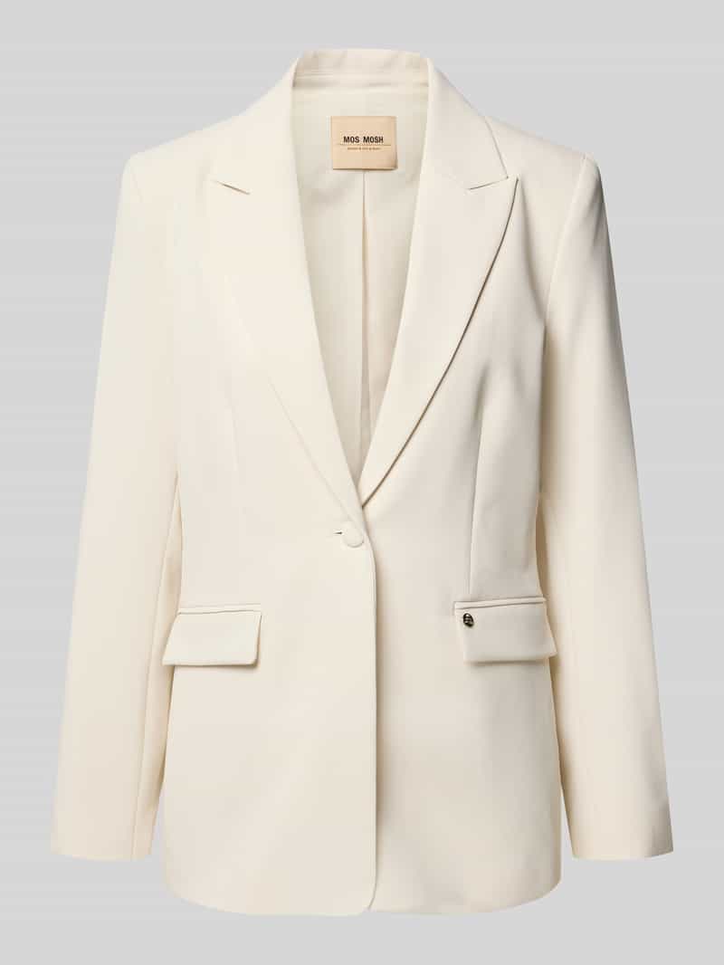 MOS MOSH Regular Fit blazer met reverskraag model 'Leonora'