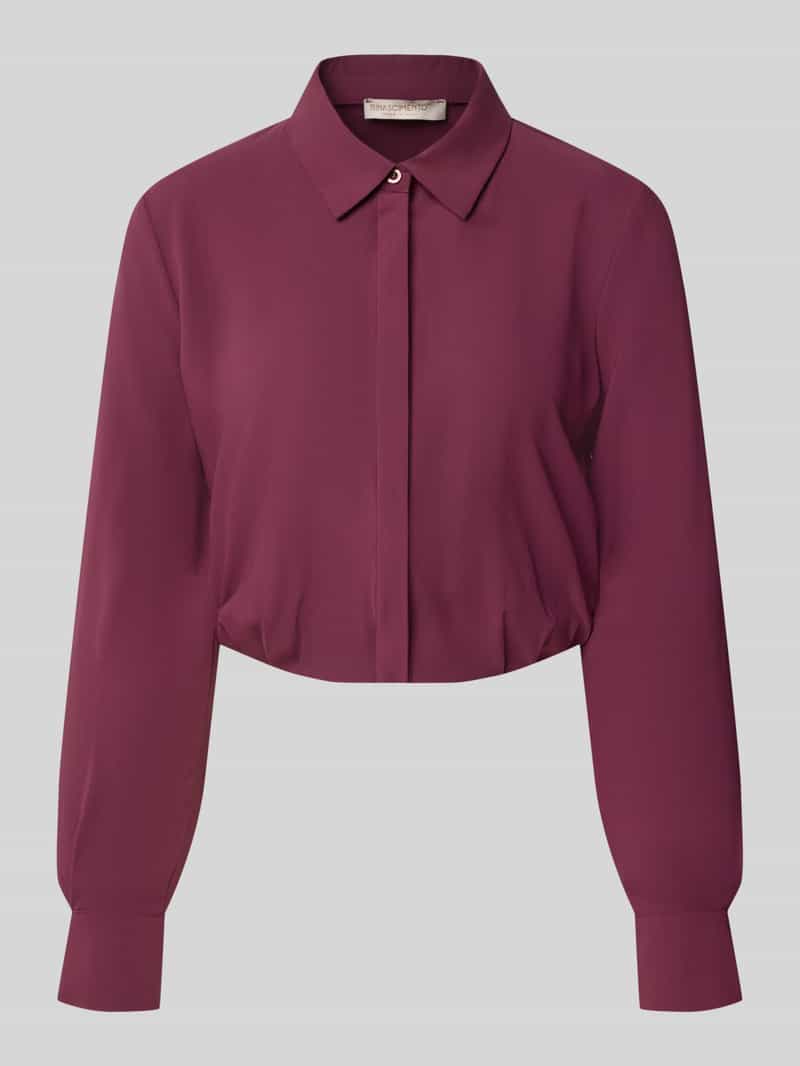 RINASCIMENTO Blousenshirt met platte kraag