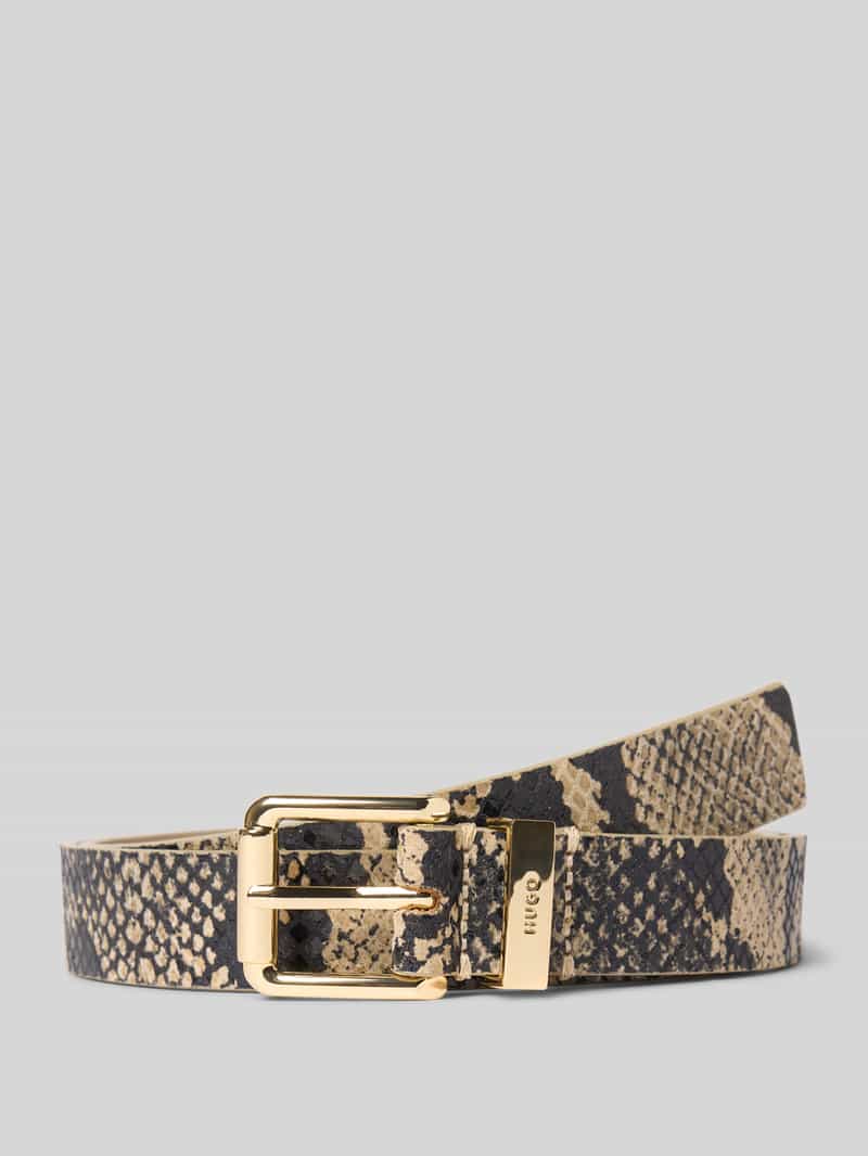 HUGO Riem in slangenlook model 'PALM'