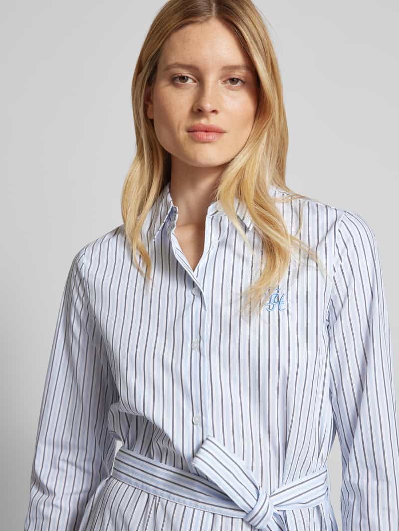 Tommy Hilfiger Overhemdjurk met strikceintuur