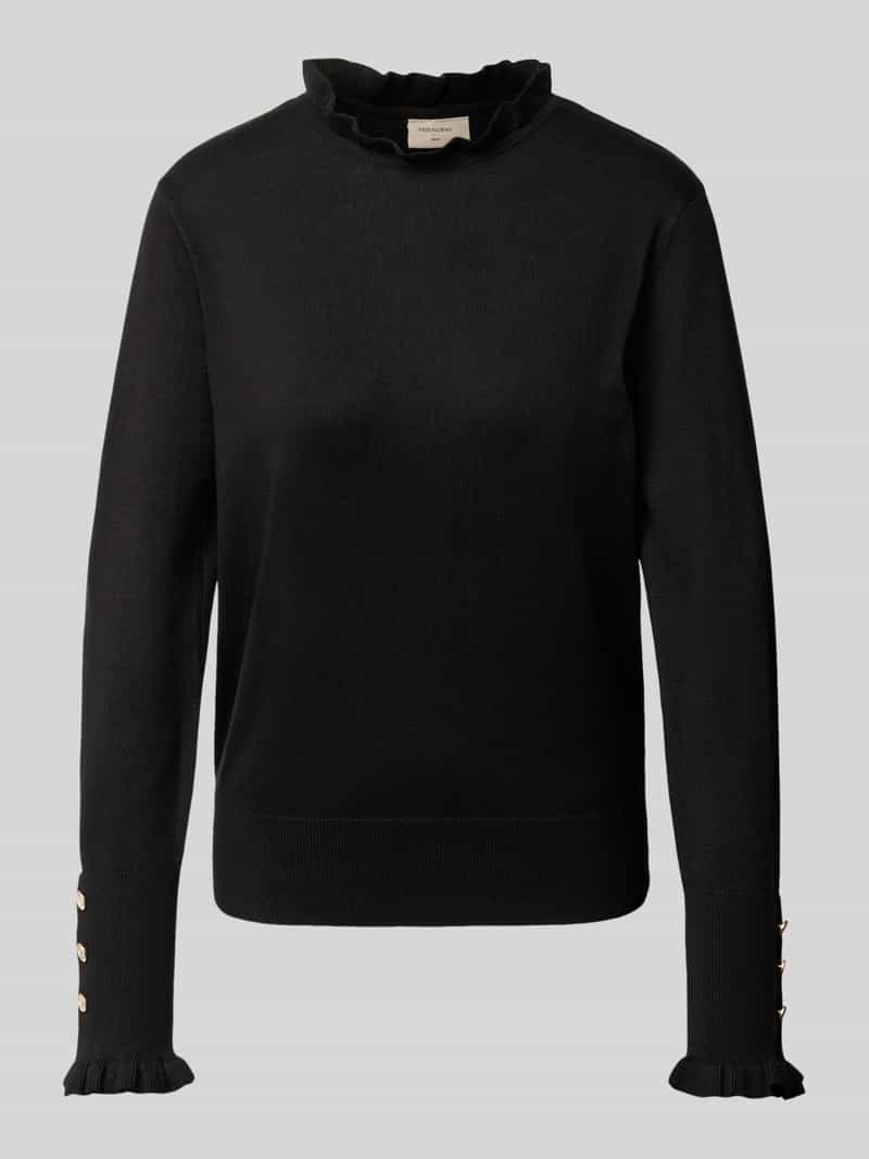 FREE QUENT Regular fit shirt met lange mouwen van viscosemix model 'Katie'