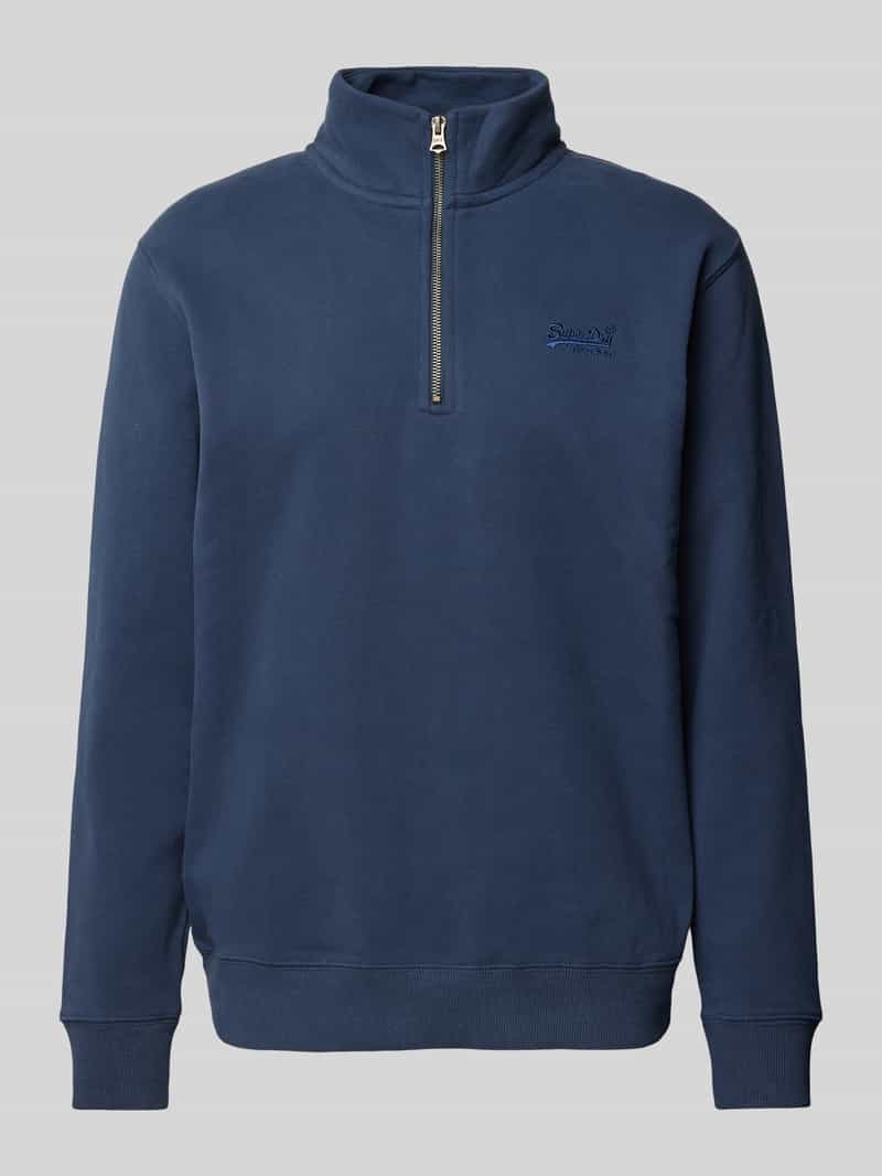 Superdry Schipperstrui met labelstitching model 'Essential'